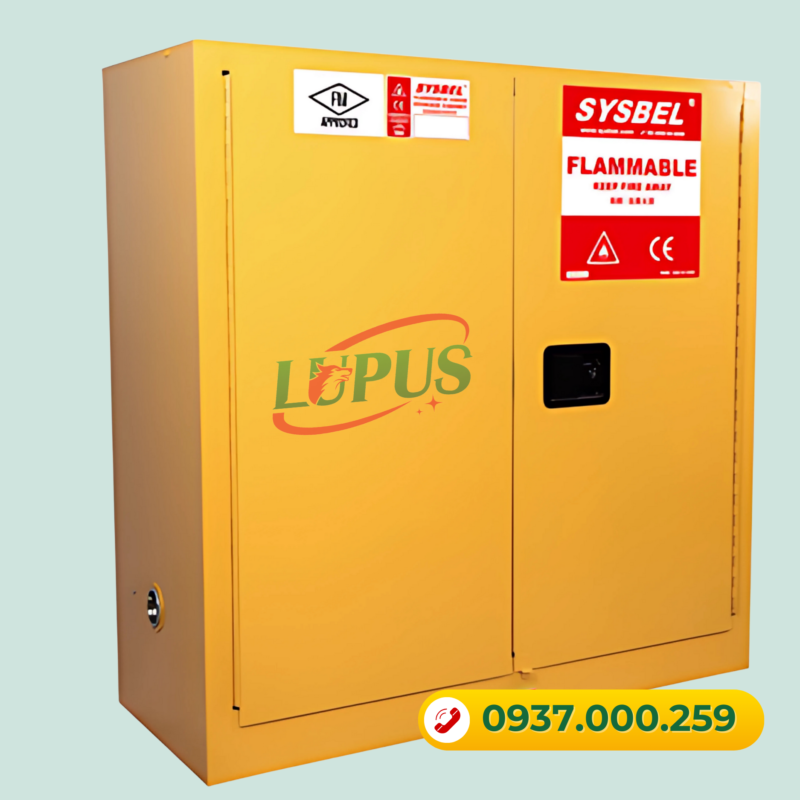 Tủ đựng hóa chất chống cháy tại Đà Nẵng - Lupus Việt Nam - 0937.000.259