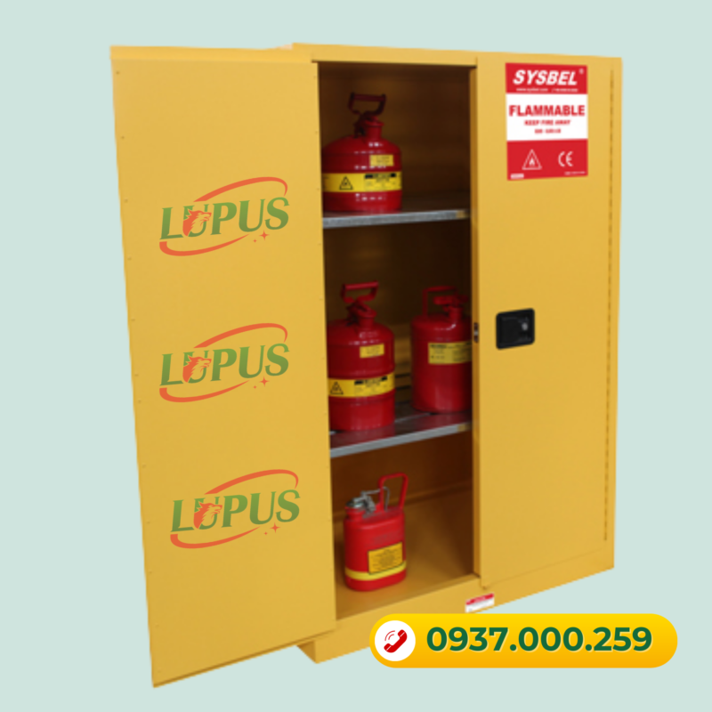 Tủ đựng hóa chất chống cháy tại Đà Nẵng - Lupus Việt Nam - 0937.000.259