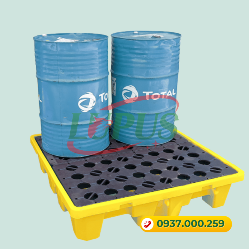 Pallet chống tràn dầu tại Đà Nẵng - Công ty Lupus Việt Nam - 0937.000.259