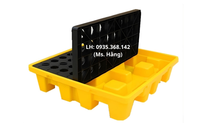 Mua Pallet nhựa chống tràn dầu tại Đà Nẵng - 0935.368.142 - Lupus Việt Nam